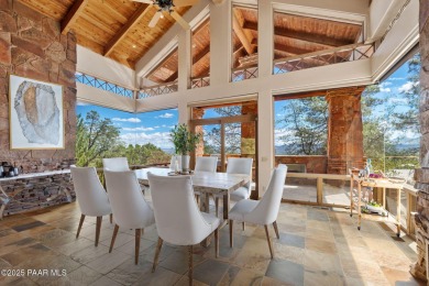 Perched on 1.4 wooded acres is a stunning Sedona red-rock home on Capital Canyon Club in Arizona - for sale on GolfHomes.com, golf home, golf lot