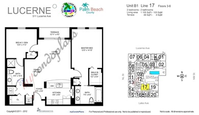 The Lucerne Condo building is under 1 Mile to the Ocean! Amazing on Lake Worth Municipal Golf Course in Florida - for sale on GolfHomes.com, golf home, golf lot