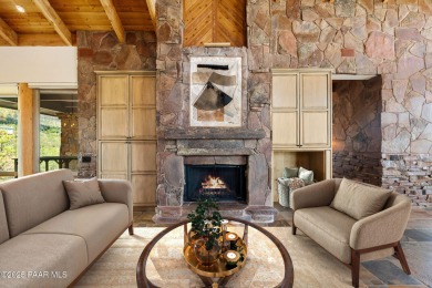 Perched on 1.4 wooded acres is a stunning Sedona red-rock home on Capital Canyon Club in Arizona - for sale on GolfHomes.com, golf home, golf lot