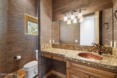 Perched on 1.4 wooded acres is a stunning Sedona red-rock home on Capital Canyon Club in Arizona - for sale on GolfHomes.com, golf home, golf lot