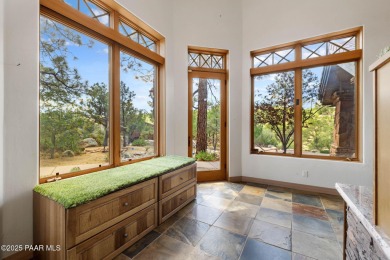 Perched on 1.4 wooded acres is a stunning Sedona red-rock home on Capital Canyon Club in Arizona - for sale on GolfHomes.com, golf home, golf lot