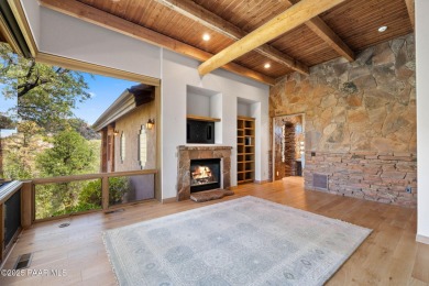 Perched on 1.4 wooded acres is a stunning Sedona red-rock home on Capital Canyon Club in Arizona - for sale on GolfHomes.com, golf home, golf lot