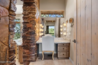 Perched on 1.4 wooded acres is a stunning Sedona red-rock home on Capital Canyon Club in Arizona - for sale on GolfHomes.com, golf home, golf lot