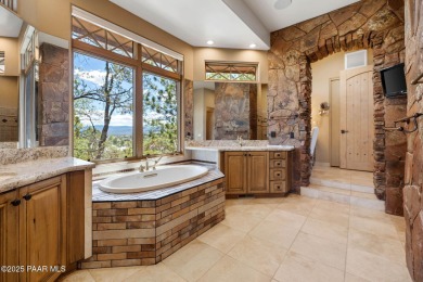 Perched on 1.4 wooded acres is a stunning Sedona red-rock home on Capital Canyon Club in Arizona - for sale on GolfHomes.com, golf home, golf lot