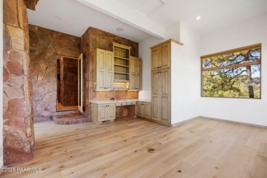 Perched on 1.4 wooded acres is a stunning Sedona red-rock home on Capital Canyon Club in Arizona - for sale on GolfHomes.com, golf home, golf lot