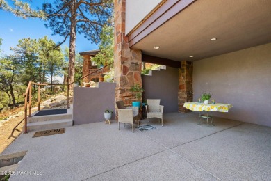 Perched on 1.4 wooded acres is a stunning Sedona red-rock home on Capital Canyon Club in Arizona - for sale on GolfHomes.com, golf home, golf lot