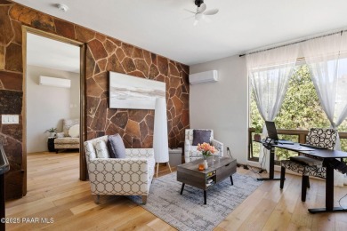 Perched on 1.4 wooded acres is a stunning Sedona red-rock home on Capital Canyon Club in Arizona - for sale on GolfHomes.com, golf home, golf lot