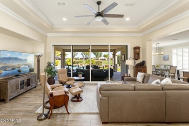 Prepare to be pleased with this ever so popular Treviso model on Tuscany Falls At Pebble Creek in Arizona - for sale on GolfHomes.com, golf home, golf lot