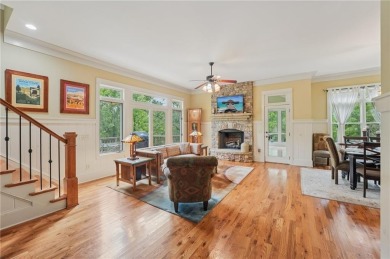 Nestled at the end of a quiet cul-de-sac, this five-bedroom on Big Canoe Golf Club - Cherokee in Georgia - for sale on GolfHomes.com, golf home, golf lot