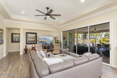 Prepare to be pleased with this ever so popular Treviso model on Tuscany Falls At Pebble Creek in Arizona - for sale on GolfHomes.com, golf home, golf lot