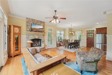 Nestled at the end of a quiet cul-de-sac, this five-bedroom on Big Canoe Golf Club - Cherokee in Georgia - for sale on GolfHomes.com, golf home, golf lot