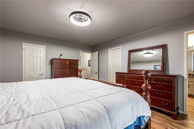 Welcome to this delightful ranch-style home, where stone accents on Bella Vista Country Club - Berksdale in Arkansas - for sale on GolfHomes.com, golf home, golf lot