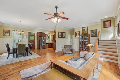 Nestled at the end of a quiet cul-de-sac, this five-bedroom on Big Canoe Golf Club - Cherokee in Georgia - for sale on GolfHomes.com, golf home, golf lot