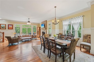 Nestled at the end of a quiet cul-de-sac, this five-bedroom on Big Canoe Golf Club - Cherokee in Georgia - for sale on GolfHomes.com, golf home, golf lot