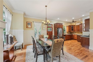 Nestled at the end of a quiet cul-de-sac, this five-bedroom on Big Canoe Golf Club - Cherokee in Georgia - for sale on GolfHomes.com, golf home, golf lot