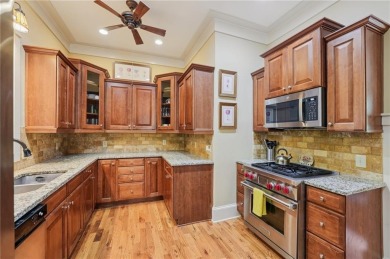 Nestled at the end of a quiet cul-de-sac, this five-bedroom on Big Canoe Golf Club - Cherokee in Georgia - for sale on GolfHomes.com, golf home, golf lot