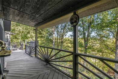 Welcome to this delightful ranch-style home, where stone accents on Bella Vista Country Club - Berksdale in Arkansas - for sale on GolfHomes.com, golf home, golf lot