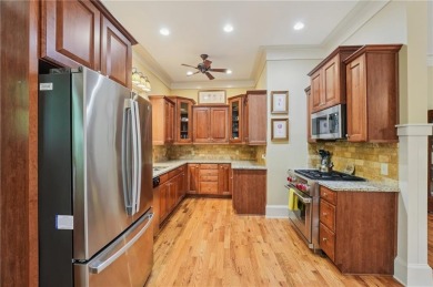 Nestled at the end of a quiet cul-de-sac, this five-bedroom on Big Canoe Golf Club - Cherokee in Georgia - for sale on GolfHomes.com, golf home, golf lot