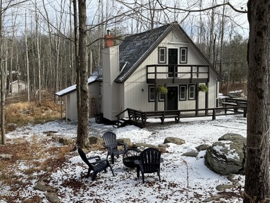 Like New Modern Chalet with 4 Bedrooms and 2 Full Bathrooms in on The Hideout Golf in Pennsylvania - for sale on GolfHomes.com, golf home, golf lot