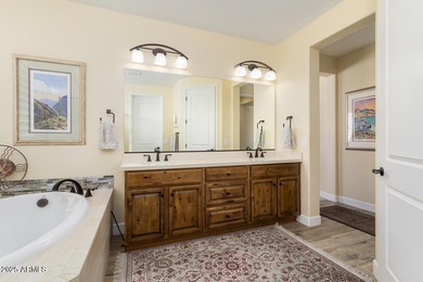 Prepare to be pleased with this ever so popular Treviso model on Tuscany Falls At Pebble Creek in Arizona - for sale on GolfHomes.com, golf home, golf lot