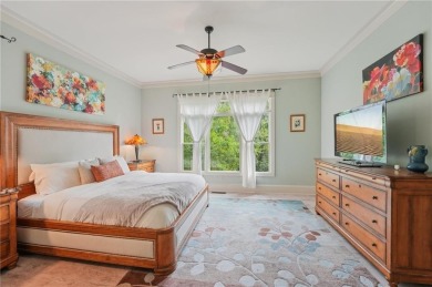 Nestled at the end of a quiet cul-de-sac, this five-bedroom on Big Canoe Golf Club - Cherokee in Georgia - for sale on GolfHomes.com, golf home, golf lot