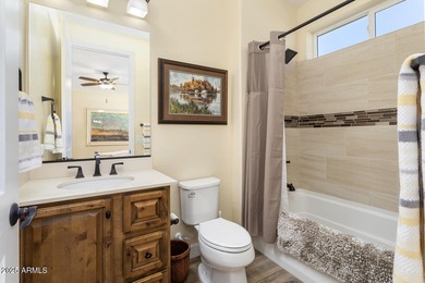 Prepare to be pleased with this ever so popular Treviso model on Tuscany Falls At Pebble Creek in Arizona - for sale on GolfHomes.com, golf home, golf lot