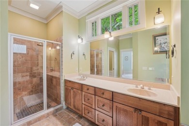 Nestled at the end of a quiet cul-de-sac, this five-bedroom on Big Canoe Golf Club - Cherokee in Georgia - for sale on GolfHomes.com, golf home, golf lot