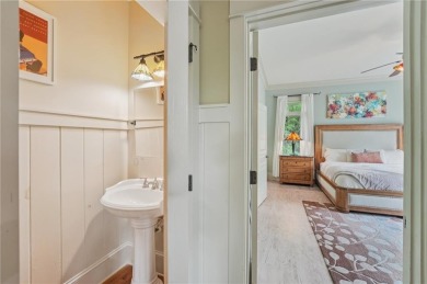 Nestled at the end of a quiet cul-de-sac, this five-bedroom on Big Canoe Golf Club - Cherokee in Georgia - for sale on GolfHomes.com, golf home, golf lot
