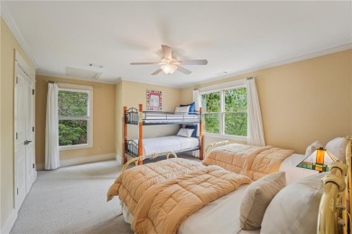 Nestled at the end of a quiet cul-de-sac, this five-bedroom on Big Canoe Golf Club - Cherokee in Georgia - for sale on GolfHomes.com, golf home, golf lot