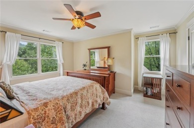 Nestled at the end of a quiet cul-de-sac, this five-bedroom on Big Canoe Golf Club - Cherokee in Georgia - for sale on GolfHomes.com, golf home, golf lot