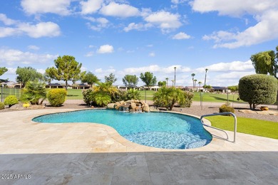 Prepare to be pleased with this ever so popular Treviso model on Tuscany Falls At Pebble Creek in Arizona - for sale on GolfHomes.com, golf home, golf lot