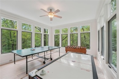 Nestled at the end of a quiet cul-de-sac, this five-bedroom on Big Canoe Golf Club - Cherokee in Georgia - for sale on GolfHomes.com, golf home, golf lot