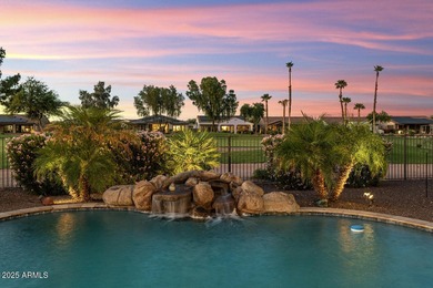 Prepare to be pleased with this ever so popular Treviso model on Tuscany Falls At Pebble Creek in Arizona - for sale on GolfHomes.com, golf home, golf lot