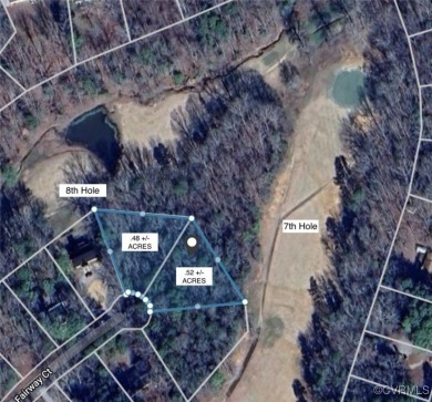 This is your chance to own a wooded DOUBLE lot in the Tanglewood on Tanglewood Shores Golf Club in Virginia - for sale on GolfHomes.com, golf home, golf lot