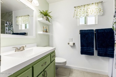 Beautifully updated home in a desirable adult community in Sun on PalmBrook Country Club in Arizona - for sale on GolfHomes.com, golf home, golf lot