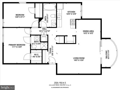 Welcome to this spacious 2-bedroom, 2-bath condominium nestled on Henson Creek Golf Course in Maryland - for sale on GolfHomes.com, golf home, golf lot