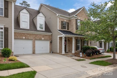Beautiful 4 bed, 3 1/2 bath townhome with impressive 2 story on Skybrook Golf Club in North Carolina - for sale on GolfHomes.com, golf home, golf lot
