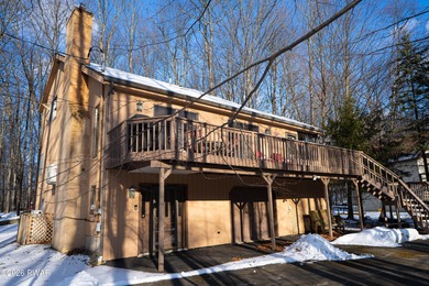 Discover this spacious contemporary home tucked away on a quiet on The Hideout Golf in Pennsylvania - for sale on GolfHomes.com, golf home, golf lot