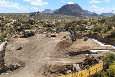 Welcome to this exceptional 6422 square foot new build nestled on Troon North Golf Club  in Arizona - for sale on GolfHomes.com, golf home, golf lot