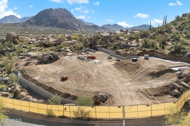 Welcome to this exceptional 6422 square foot new build nestled on Troon North Golf Club  in Arizona - for sale on GolfHomes.com, golf home, golf lot