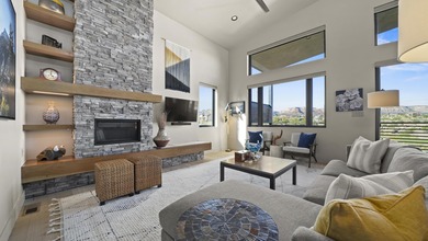 This modern masterpiece, built in 2020, offers the perfect blend on The Golf Club At Redlands Mesa in Colorado - for sale on GolfHomes.com, golf home, golf lot
