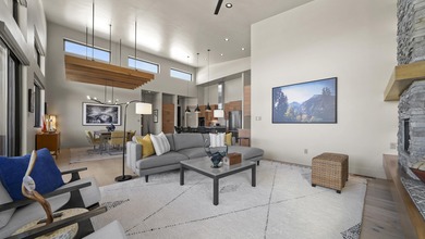 This modern masterpiece, built in 2020, offers the perfect blend on The Golf Club At Redlands Mesa in Colorado - for sale on GolfHomes.com, golf home, golf lot