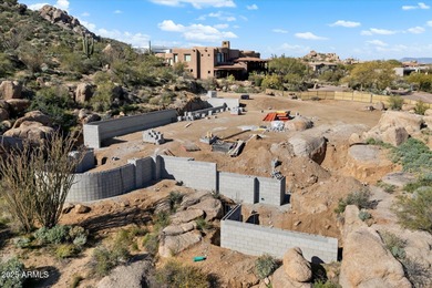 Welcome to this exceptional 6422 square foot new build nestled on Troon North Golf Club  in Arizona - for sale on GolfHomes.com, golf home, golf lot