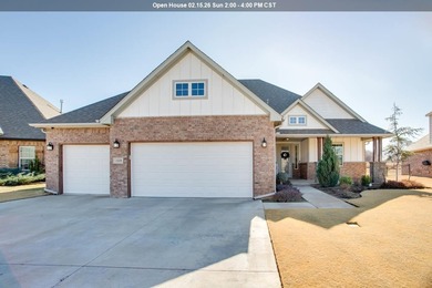 Beautiful 4 yr old Showcase Property!  Timeless appeal and the on Pheasant Run in Oklahoma - for sale on GolfHomes.com, golf home, golf lot