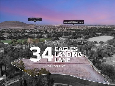 An exceptional opportunity to build a custom estate within the on Southern Highlands Golf Club in Nevada - for sale on GolfHomes.com, golf home, golf lot