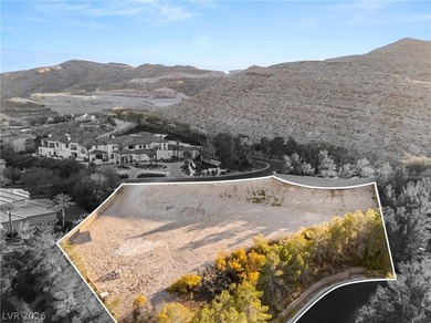 An exceptional opportunity to build a custom estate within the on Southern Highlands Golf Club in Nevada - for sale on GolfHomes.com, golf home, golf lot