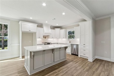 MOVE IN READY! This stunning two-story home by local builder on Laurel Island Links in Georgia - for sale on GolfHomes.com, golf home, golf lot