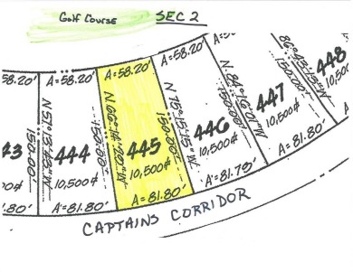 2/445 Wooded Golf Course lot with Water & Sewer availability & on Captains Cove Golf and Yacht Club in Virginia - for sale on GolfHomes.com, golf home, golf lot