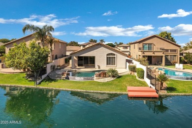 Lakefront Living in the Heart of Ocotillo. Brand New Roof!! Wake on Ocotillo Golf Resort  in Arizona - for sale on GolfHomes.com, golf home, golf lot