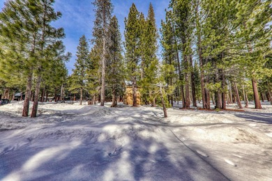 Positioned on the 9th fairway of the Tahoe Donner Golf Course on Tahoe Donner Golf Course in California - for sale on GolfHomes.com, golf home, golf lot